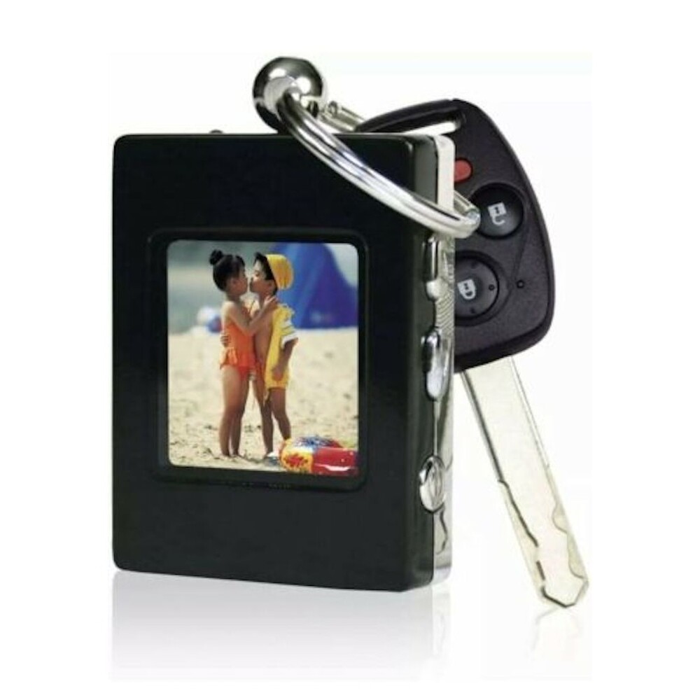 Innovage Digital Photo Album Keychain 1.4" LCD 8MB Stores 60 Photos